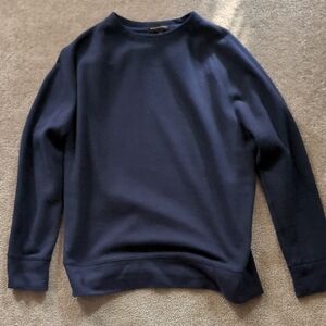 Banana Republic Men's Navy Crewneck Sweater